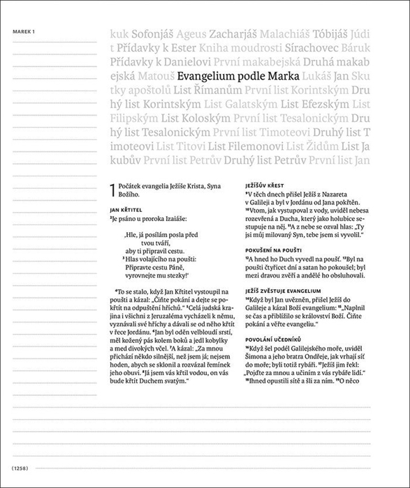 Bible poznámková, Český ekumenický překlad (ČEP) s deuterokanonickými knihami, korálová