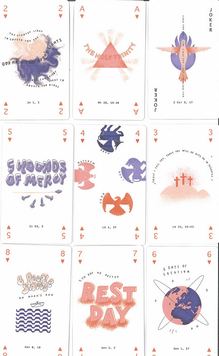 The Holy cards • Cards with symbols & stories from Bible