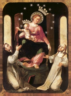 Milostný obraz Panny Marie Růžencové z Pompejí